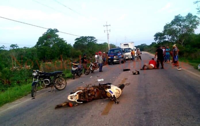 05lesionados Motociclistas, graves