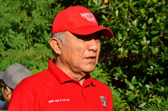 Jorge Manuel Lazo Pech Dirigente estatal del PRI