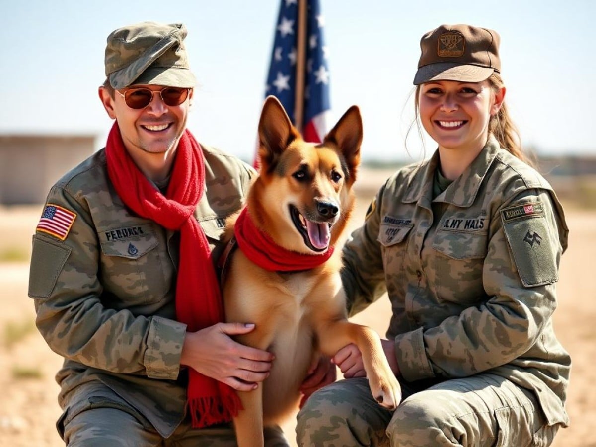 After Serving Together for 4 Years in Iraq, Dog and Army Handler Are Reunited to ‘Live the Couch Life’ in Texas