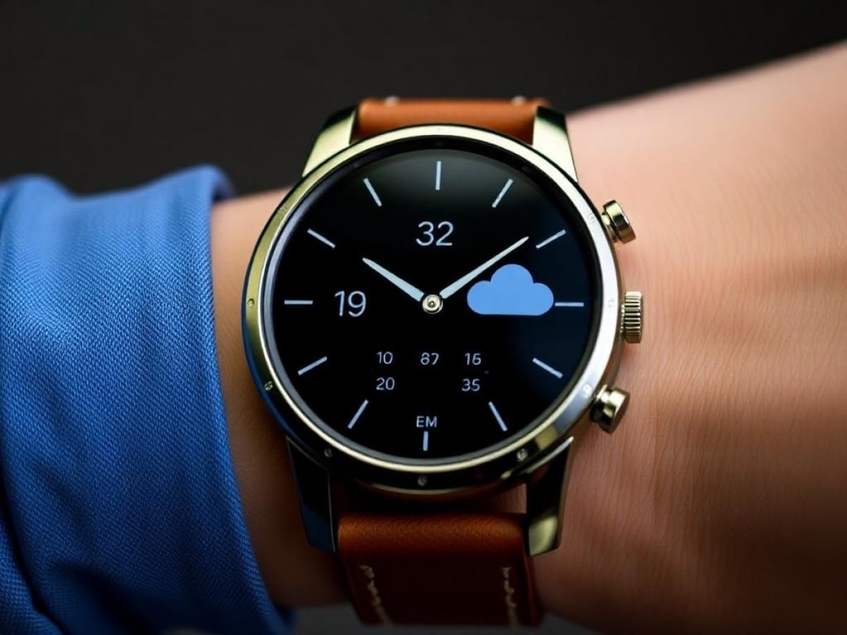 Fotomontaje inspirado en Wear OS de Google
