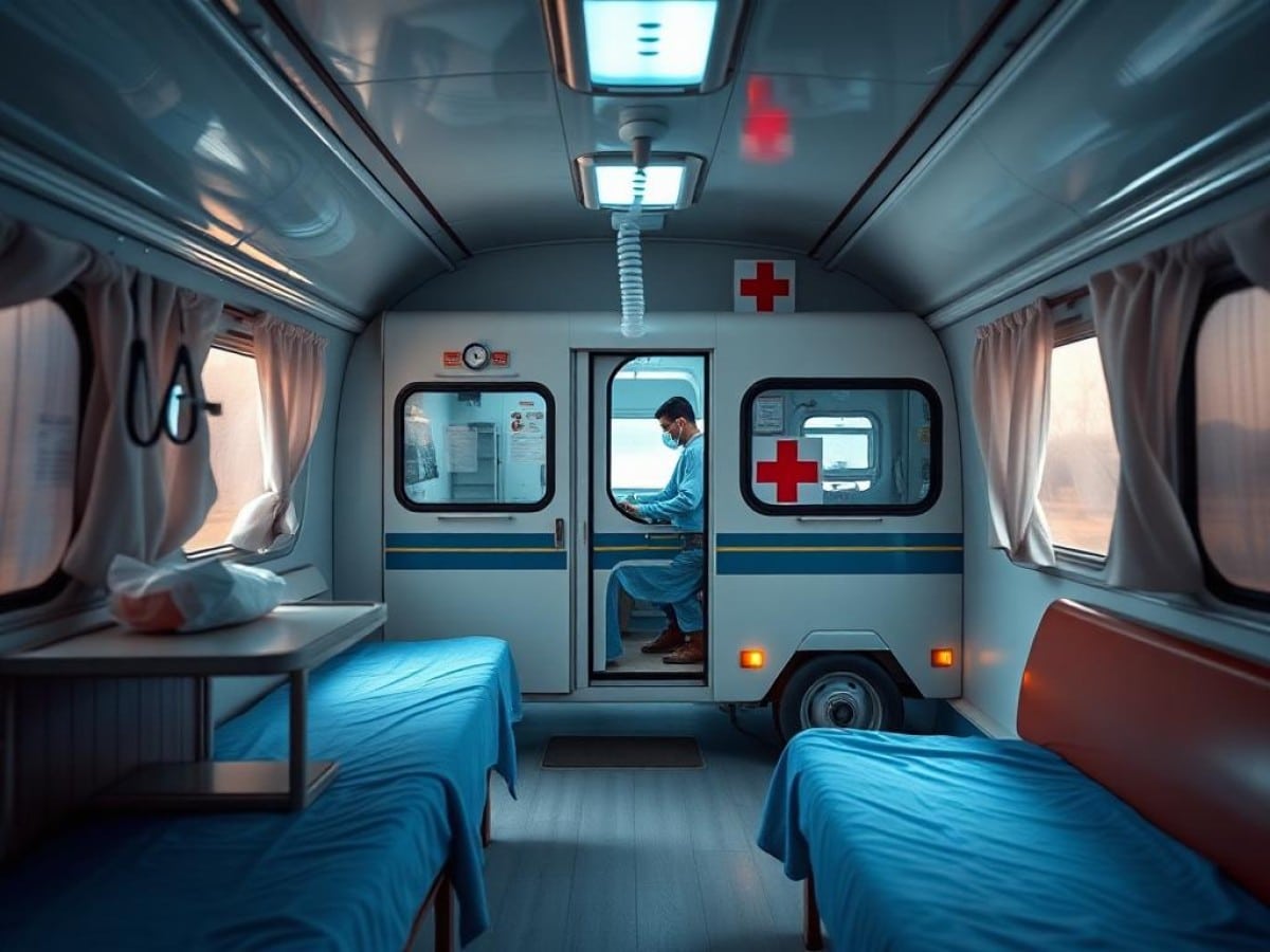 Officer Converts Old Train Car into ‘Hospital on Wheels’ to Bring Healthcare to Remote India