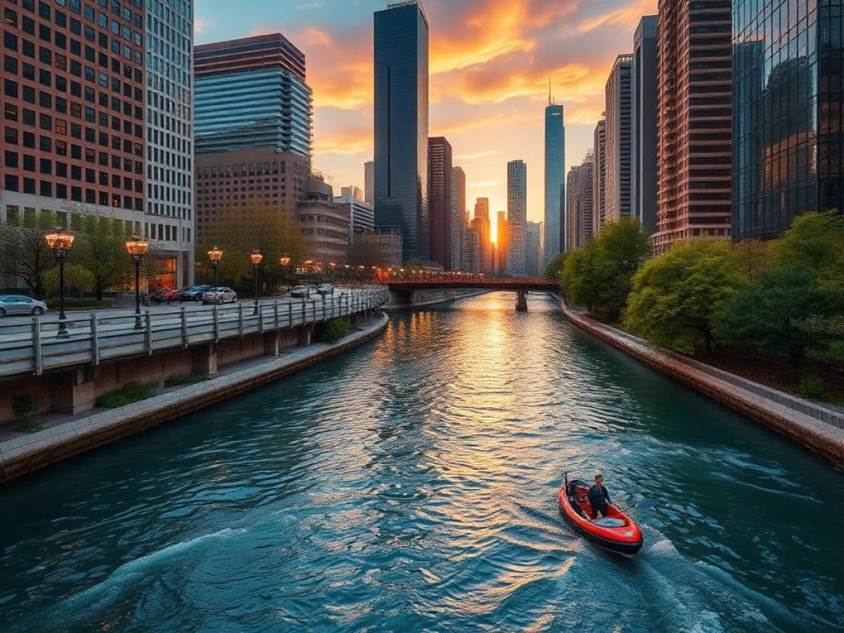 Chicago River Follows the Seine to Become Biodynamic and Swimmable Once Again