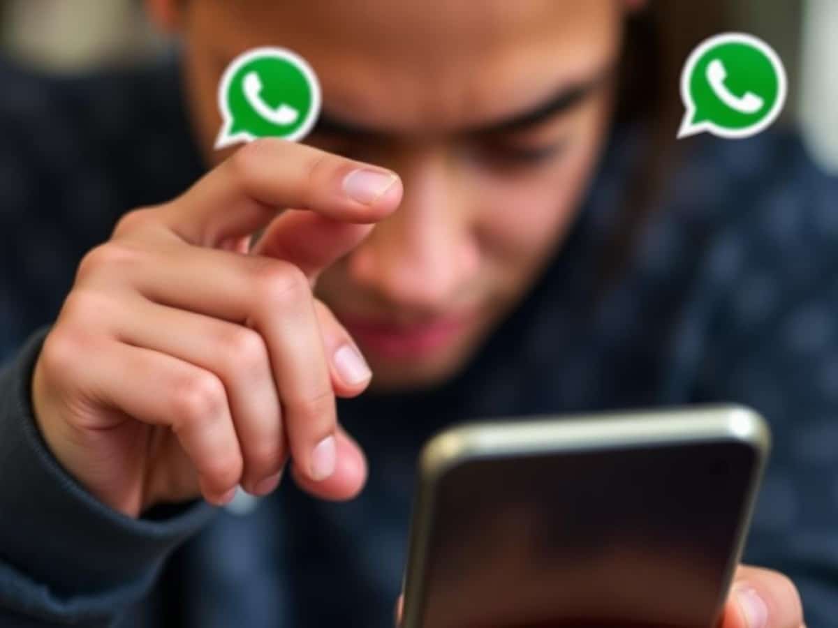 Fotomontaje inspirado en las conversaciones en hilos de WhatsApp