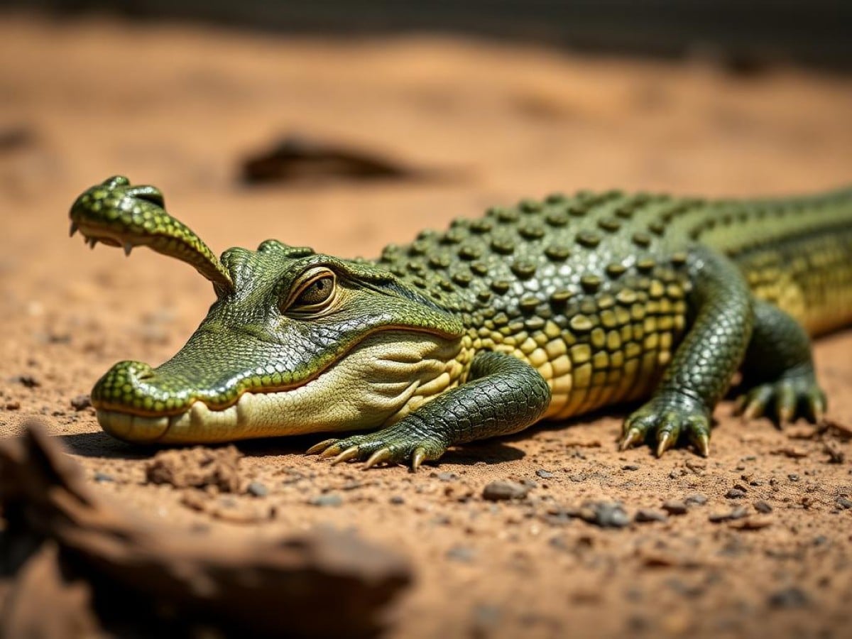 A Plant-Eating Croc? Newly Identified Species Demonstrates Crocodilian Versatility