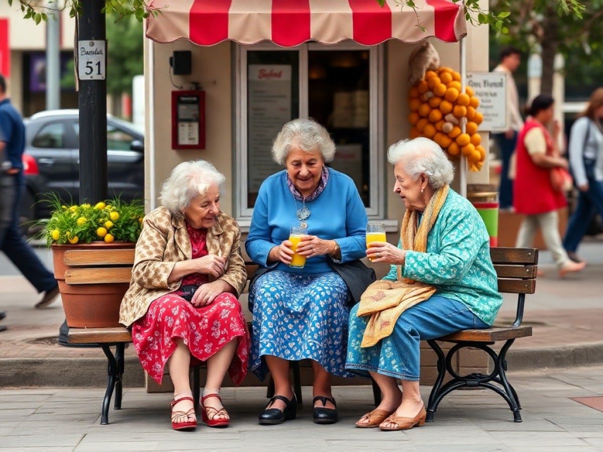 A Volunteer Team of Grandmas Dispense Street-side Wisdom to Those Who Need a Considerate Ear
