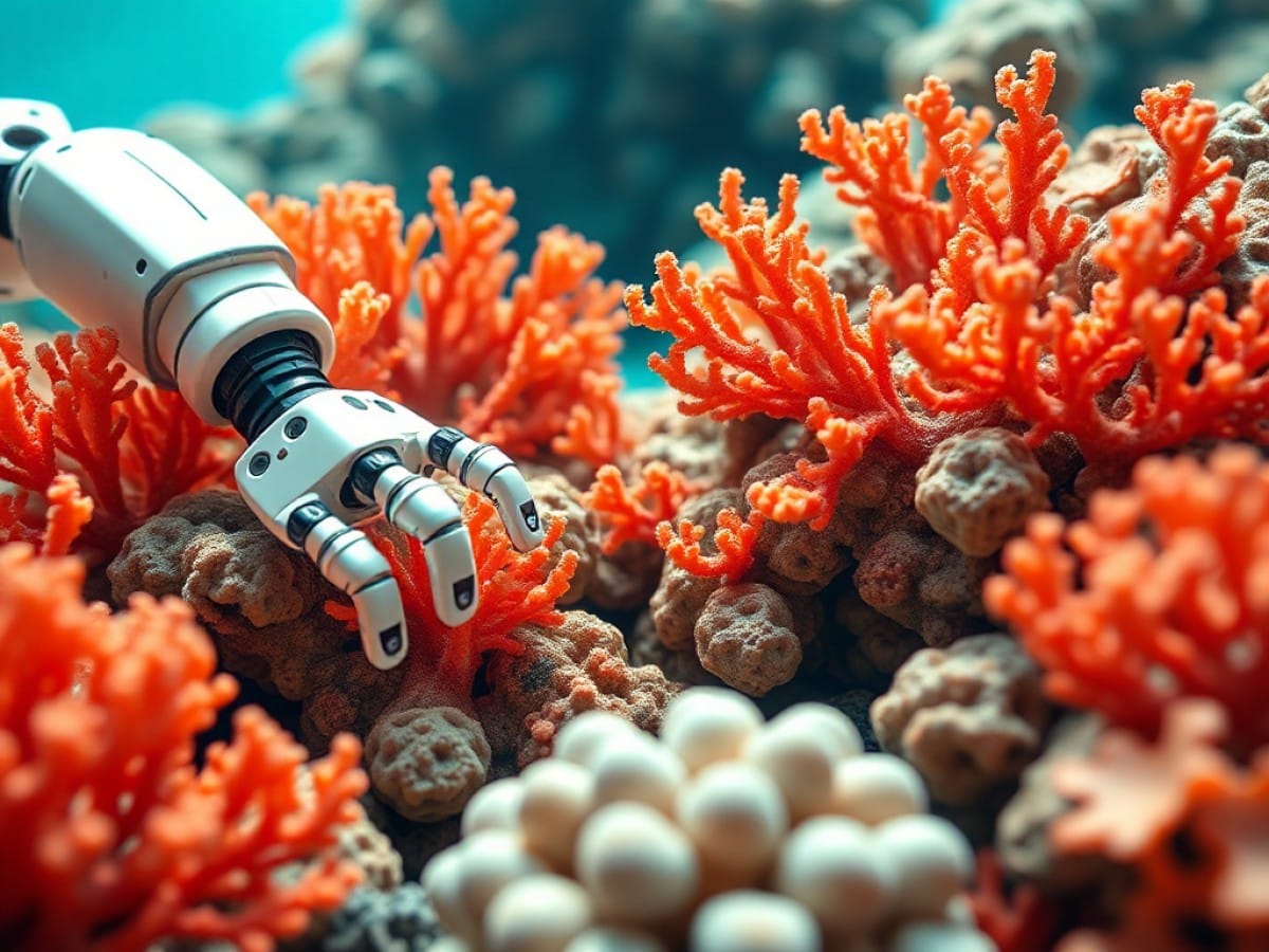 AI-Guided Robot Plants ‘Baby Corals’ Across the Great Barrier Reef