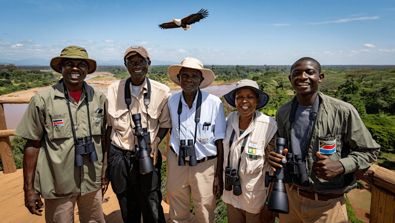 Visionary Birding Route Now Links 5 African Nations Along Ancient River Migratory Map