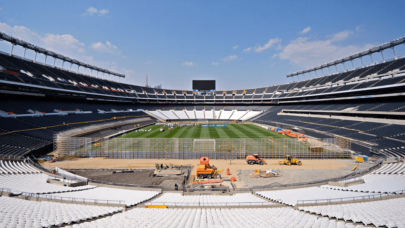 Mundial 2026: Así luce el Estadio Azteca a sólo 20 días de su reinauguración
