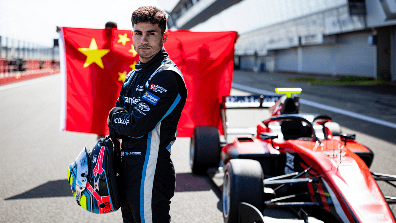 Franco Colapinto ya se encuentra en China