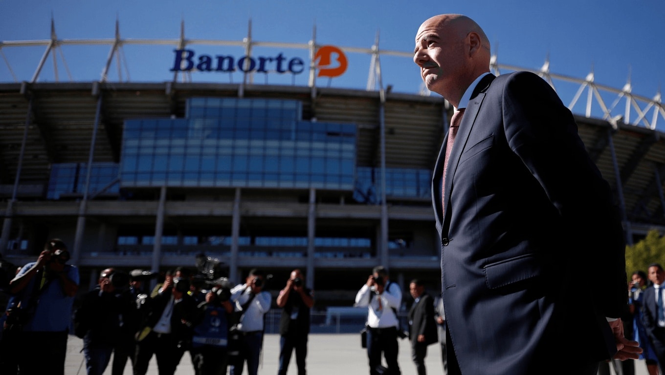 Gianni Infantino estará presente en la reinauguración del Estadio Banorte