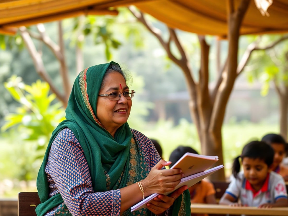 Teacher Wins $1M Prize for Turning India’s Slums Into Hundreds of Open-Air Classrooms