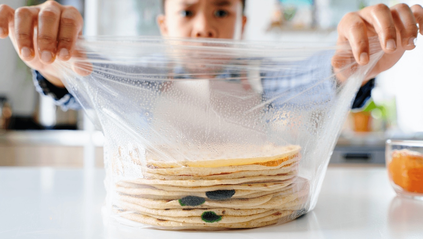 Por qué no deberías guardar tus tortillas en plástico, esto dice la ciencia