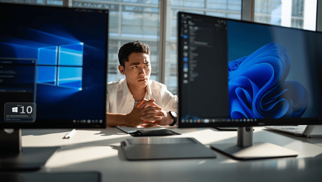 La muerte de Windows 10 ya es inevitable, con Windows 11 convirtiéndose en el sistema de ordenador más usado