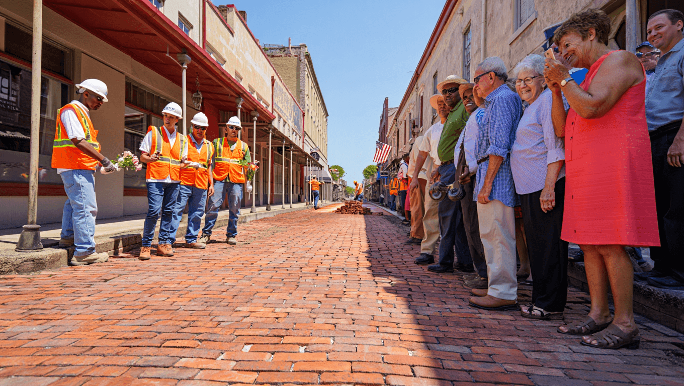 Historic Florida Town to Finally Get its Brick-Lined Streets Back After 10 Years of Advocating