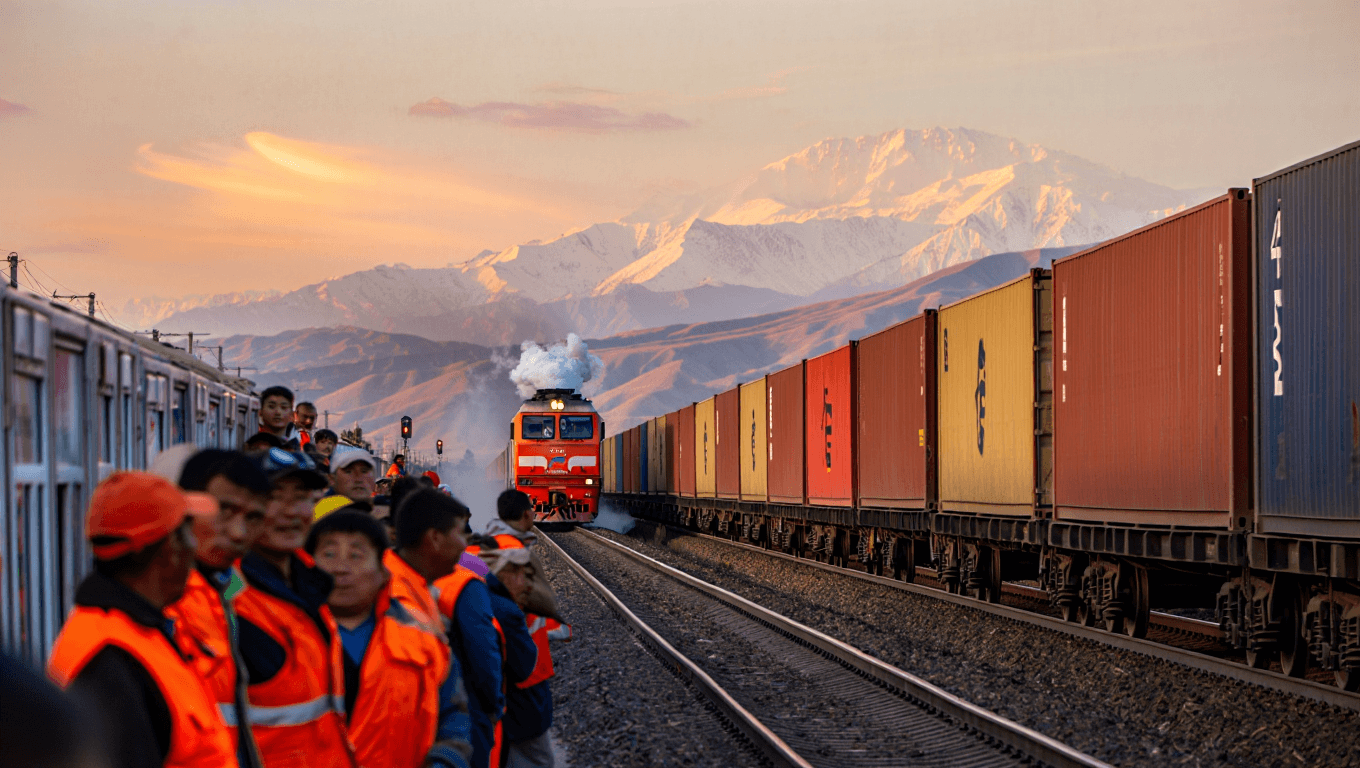 New Railway Between Europe and China Will Shave a Week Off Delivery Times, Boost Kyrgyzstan Economy