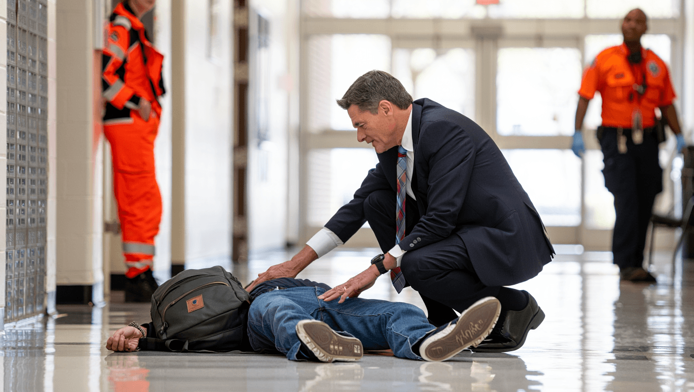 Unlikely Prom King Is School Principal Who Disarmed an Active Shooter in the Lobby (WATCH)