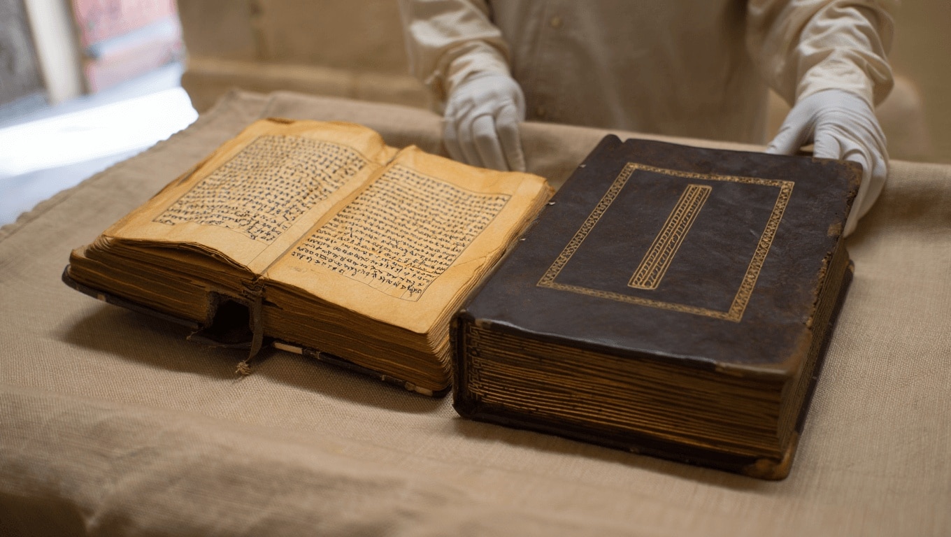 Investigadores de la TAU descubren los dos libros sagrados más antiguos del judaísmo etíope