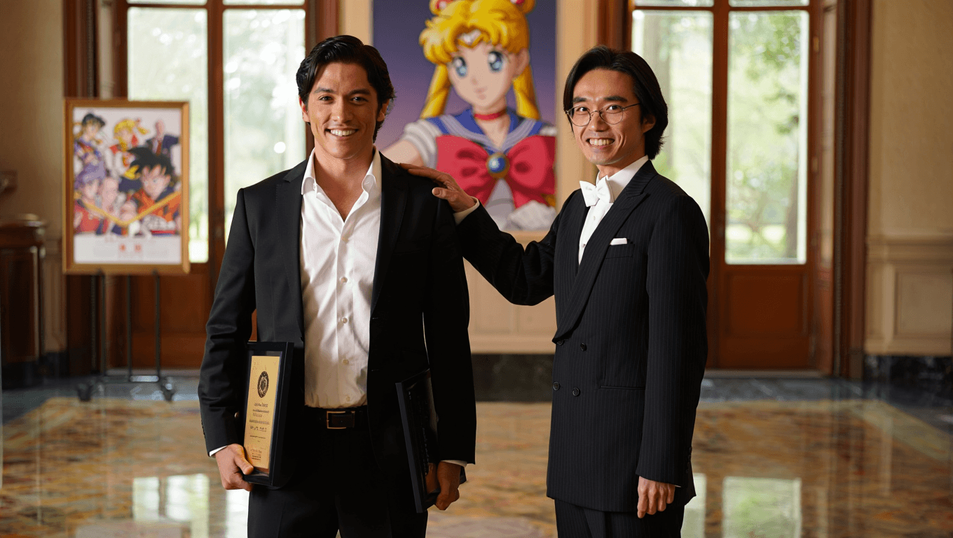 Actores de doblaje de ‘Dragon Ball’ y ‘Sailor Moon’ son reconocidos por ministro de la Embajada de Japón en México