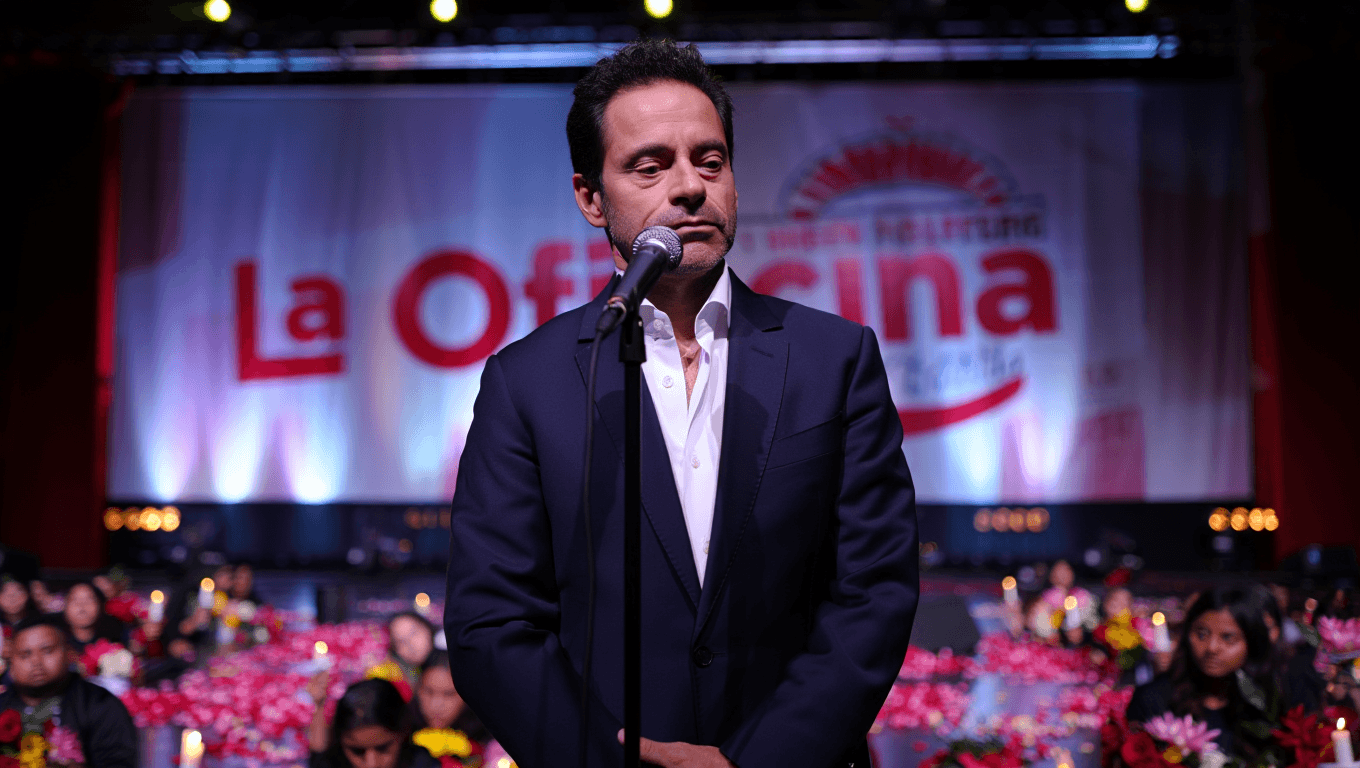 En pleno aniversario de ‘La Oficina’, Edgar Villa rompe el corazón de sus fans con emotiva despedida