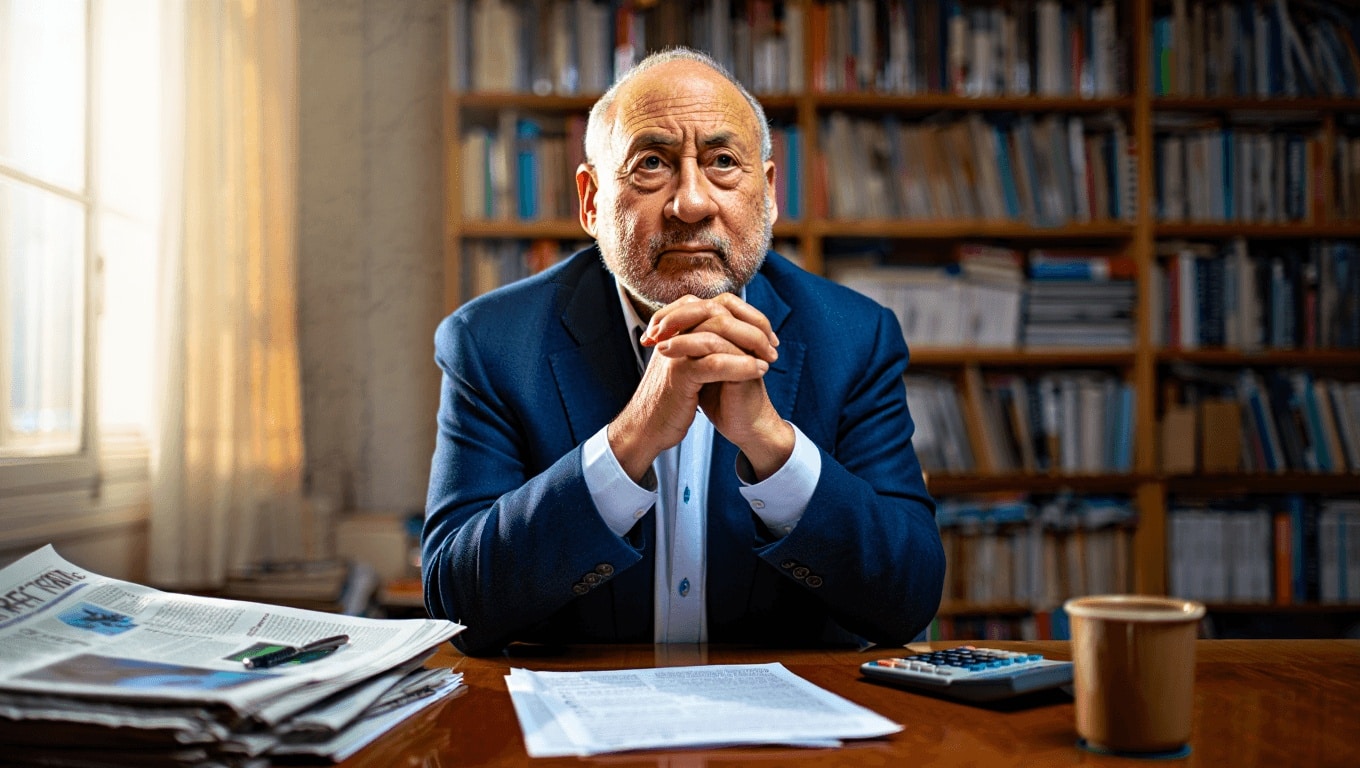 El riesgo de estanflación en Estados Unidos es "bastante elevado": Stiglitz, Nobel de Economía