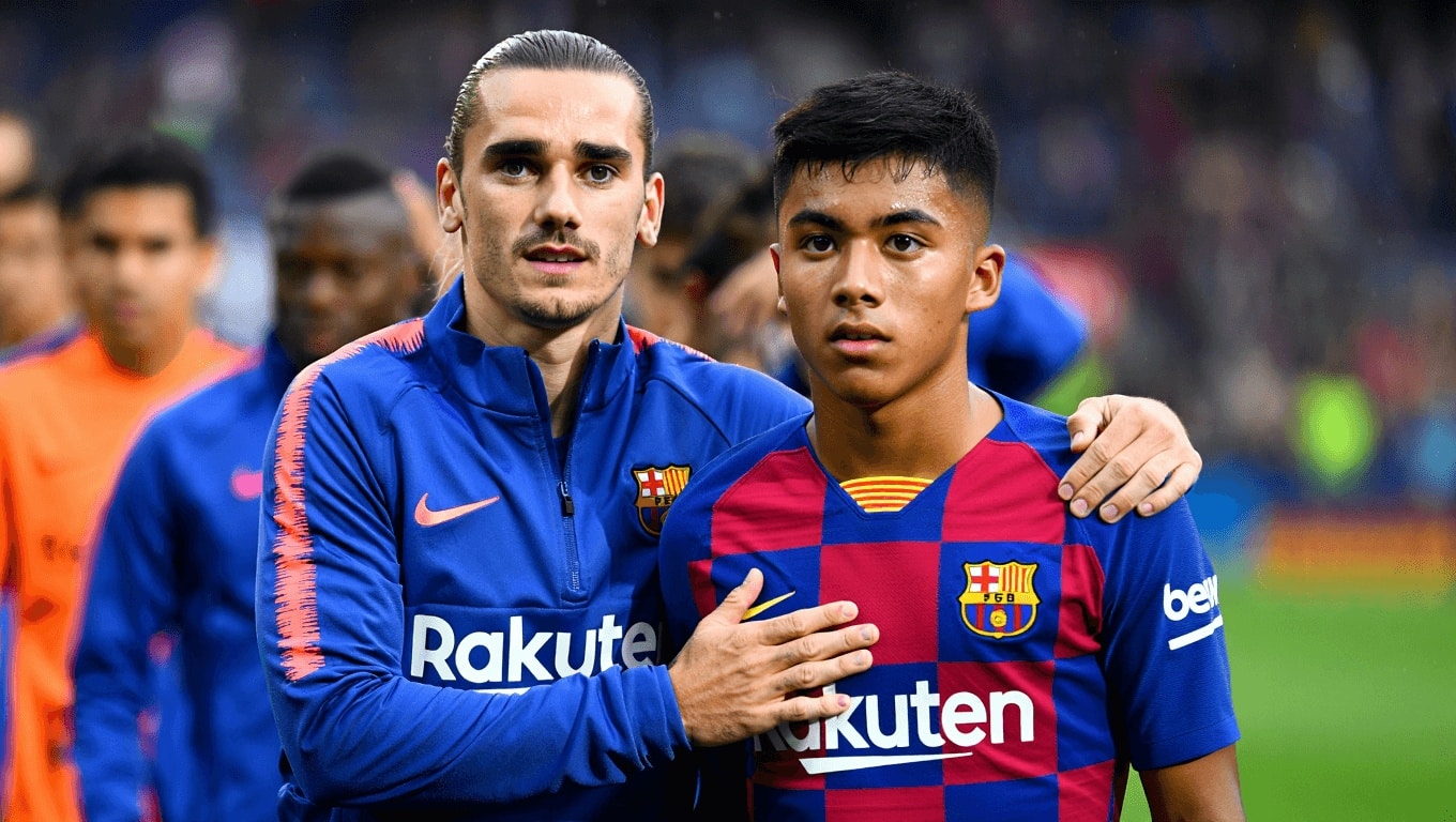 Griezmann elogia a Obed Vargas tras duelo ante Barcelona: "Va a ser importante aquí"