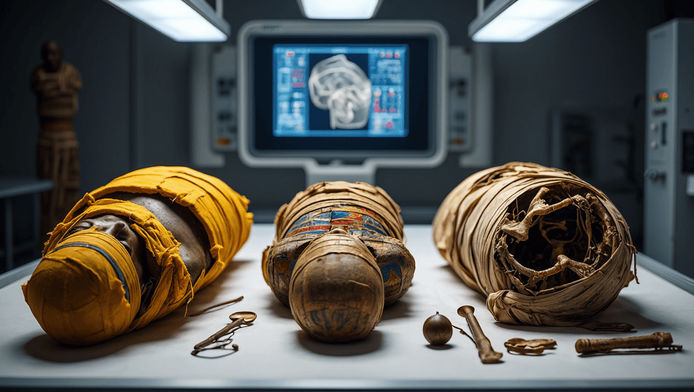 Descubren tras 2.300 años que algunas momias egipcias estaban mal identificadas, revelando nuevas pistas sobre su salud gracias a tecnología inédita