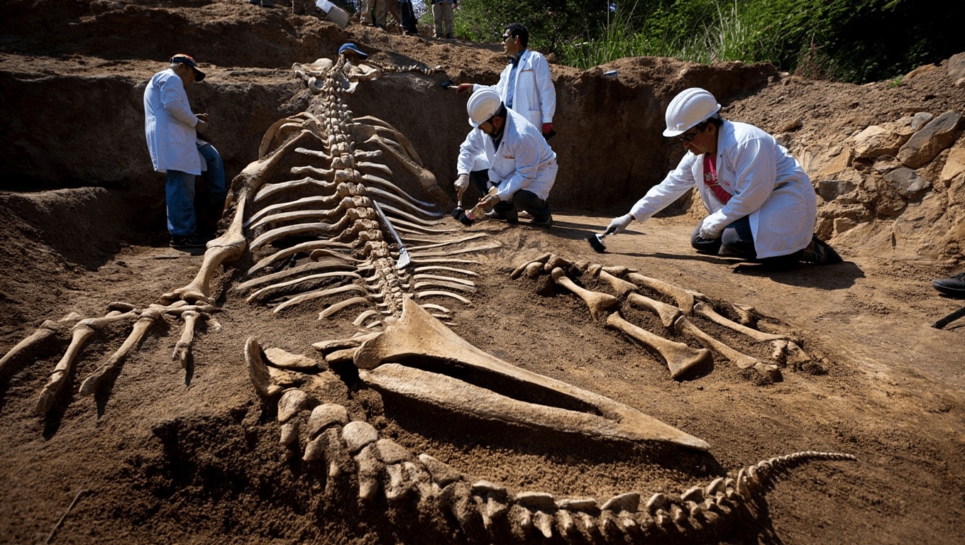 Identifican nuevo mosasaurio marino en noreste de México