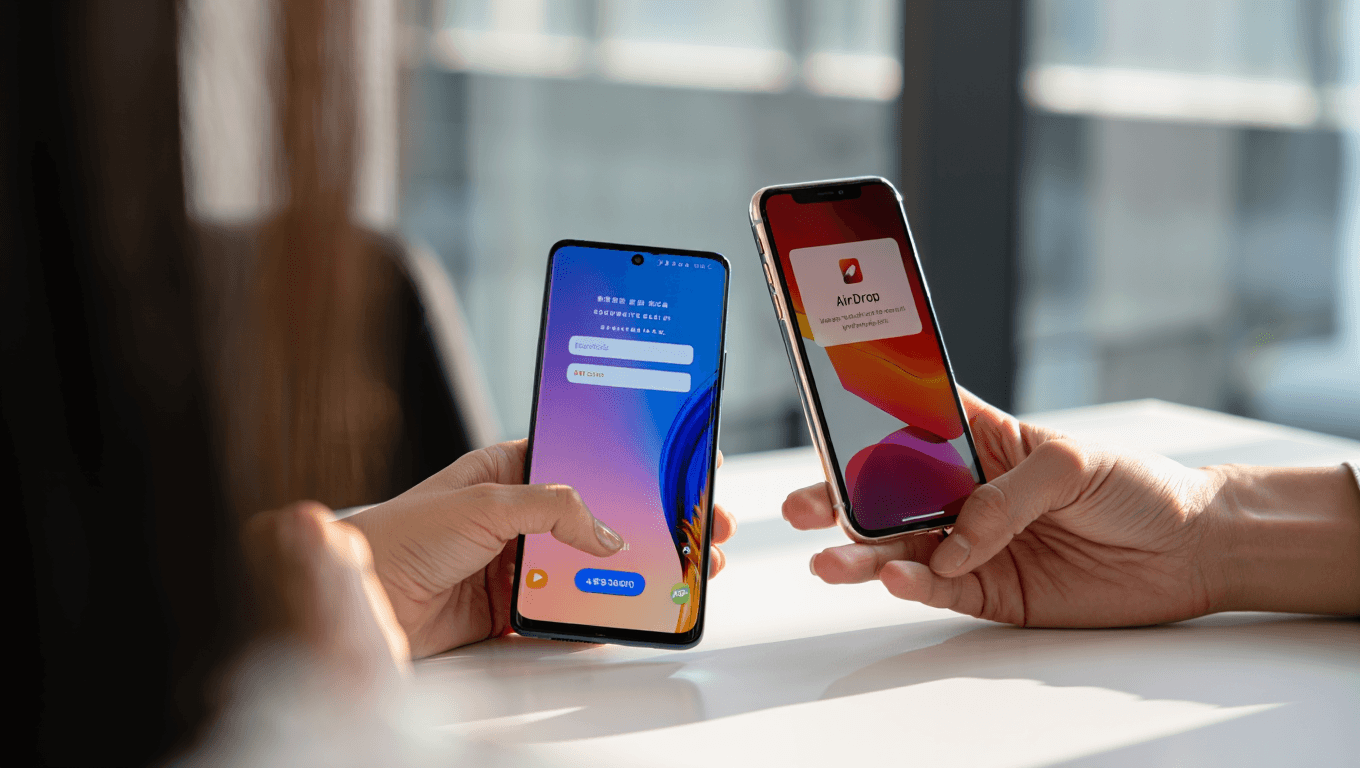 Ya es oficial: Samsung añade la compatibilidad con AirDrop de Apple en Quick Share para sus móviles de la serie Galaxy S26