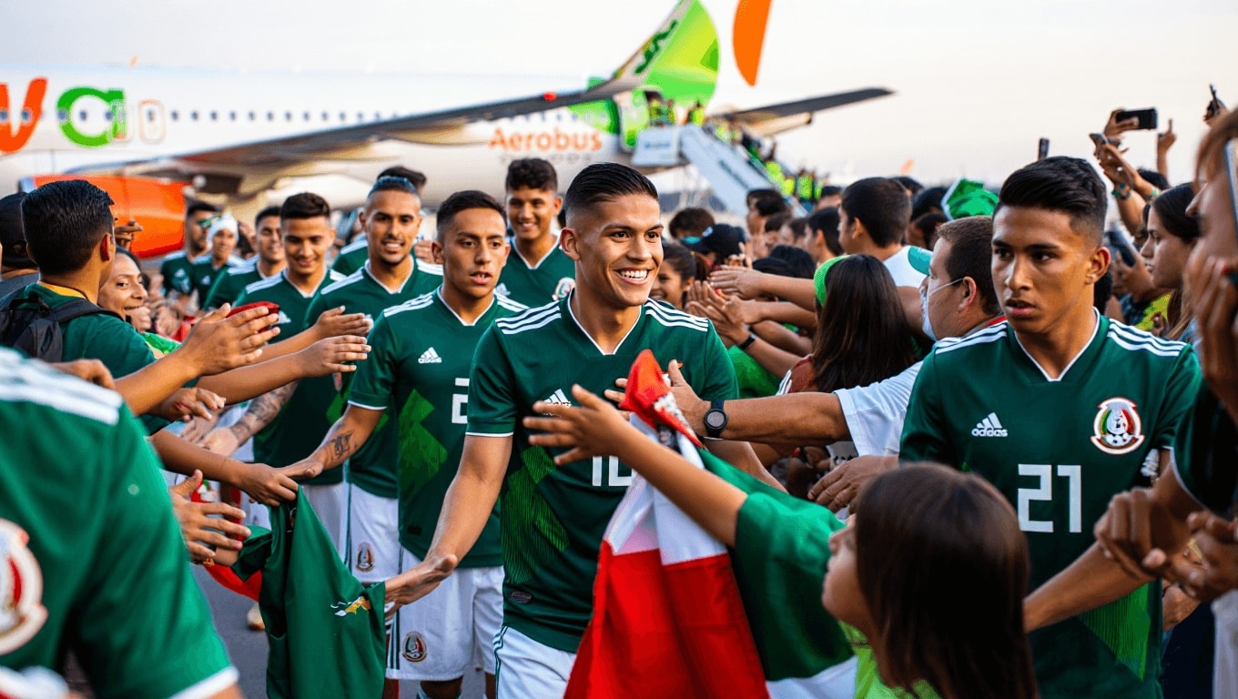 Viva prendió la fiesta de la Selección Mexicana con espectacular convivencia