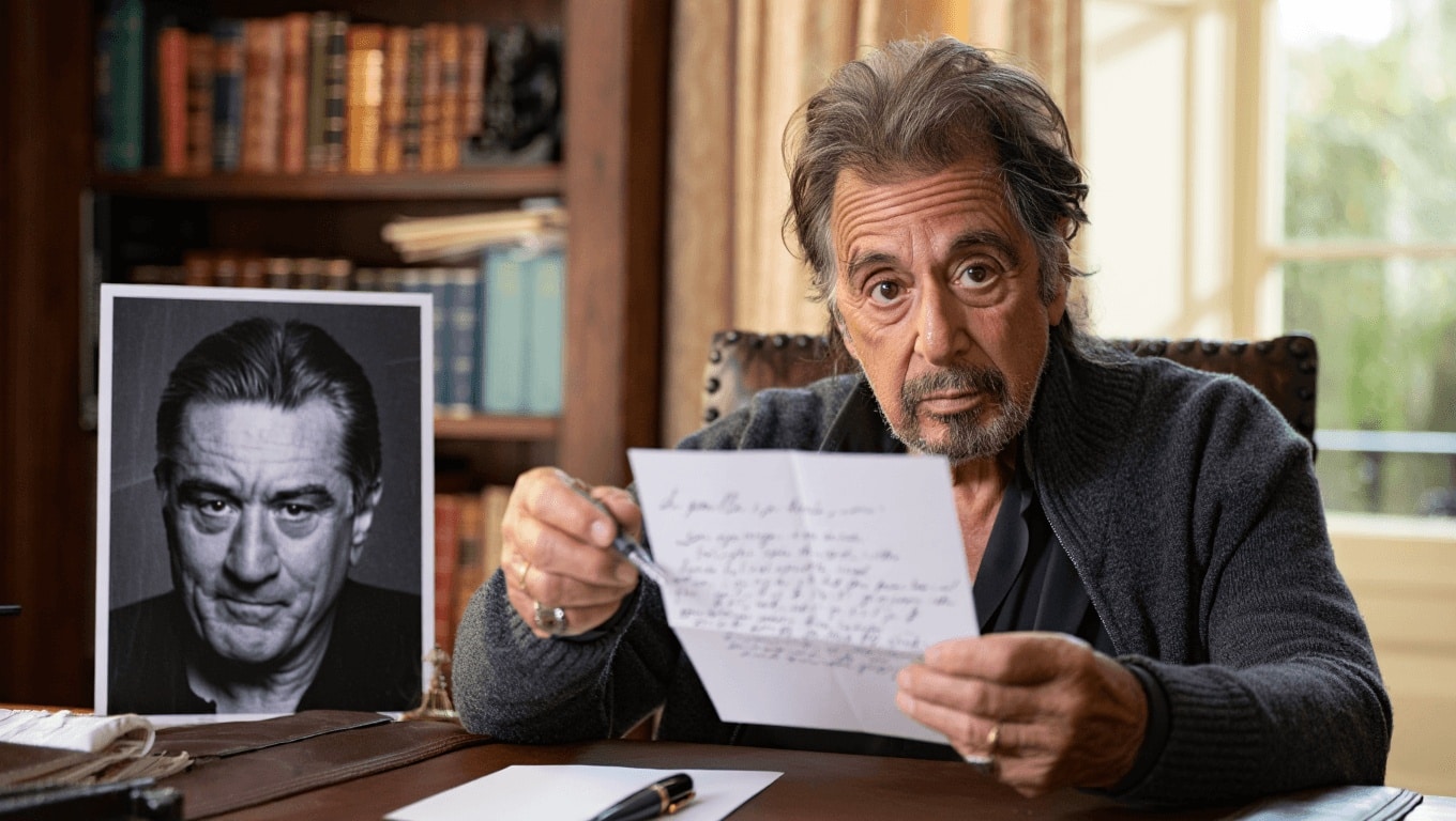 La carta de Al Pacino a Robert De Niro que destapó lo mucho que lo admiraba: “Es una obra de arte monumental y una inspiración para mí”