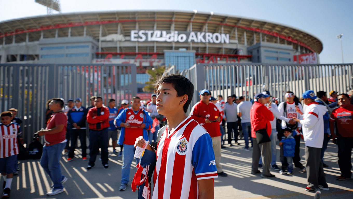 Chivas anuncia reducción del estacionamiento en el Estadio Akron de cara al duelo ante Tijuana
