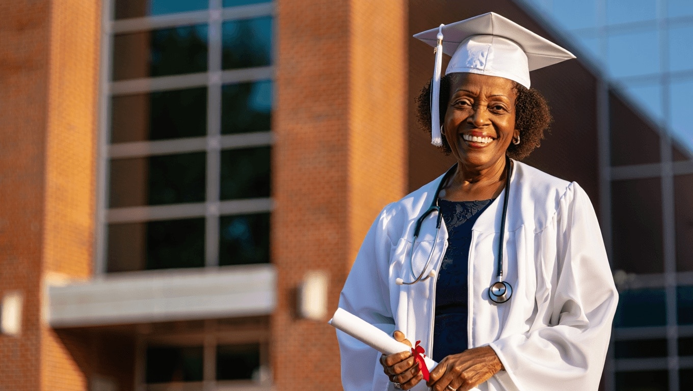 Senior Scholar Fulfills Life-long Dream to Graduate Medical School–a Doctor at 73-Years Young