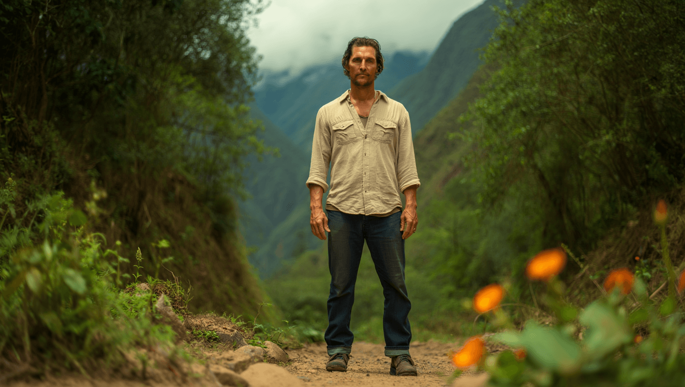 Cambió de nombre y vivió sin electricidad: la razón por la que Matthew McConaughey se exilió a él mismo de Hollywood para mudarse a Perú
