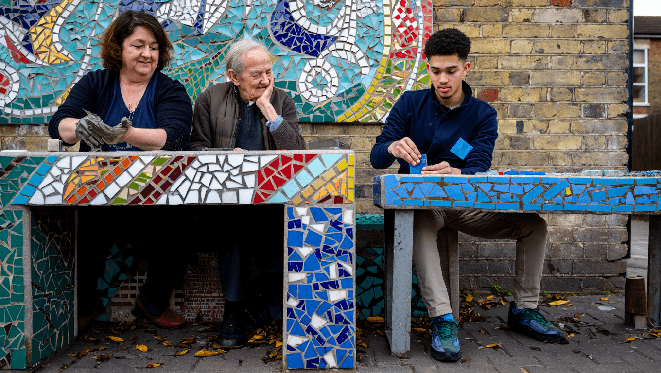 Stunning Mosaics Made by Londoners with PTSD Offer Pieces of Healing in Community Artwork
