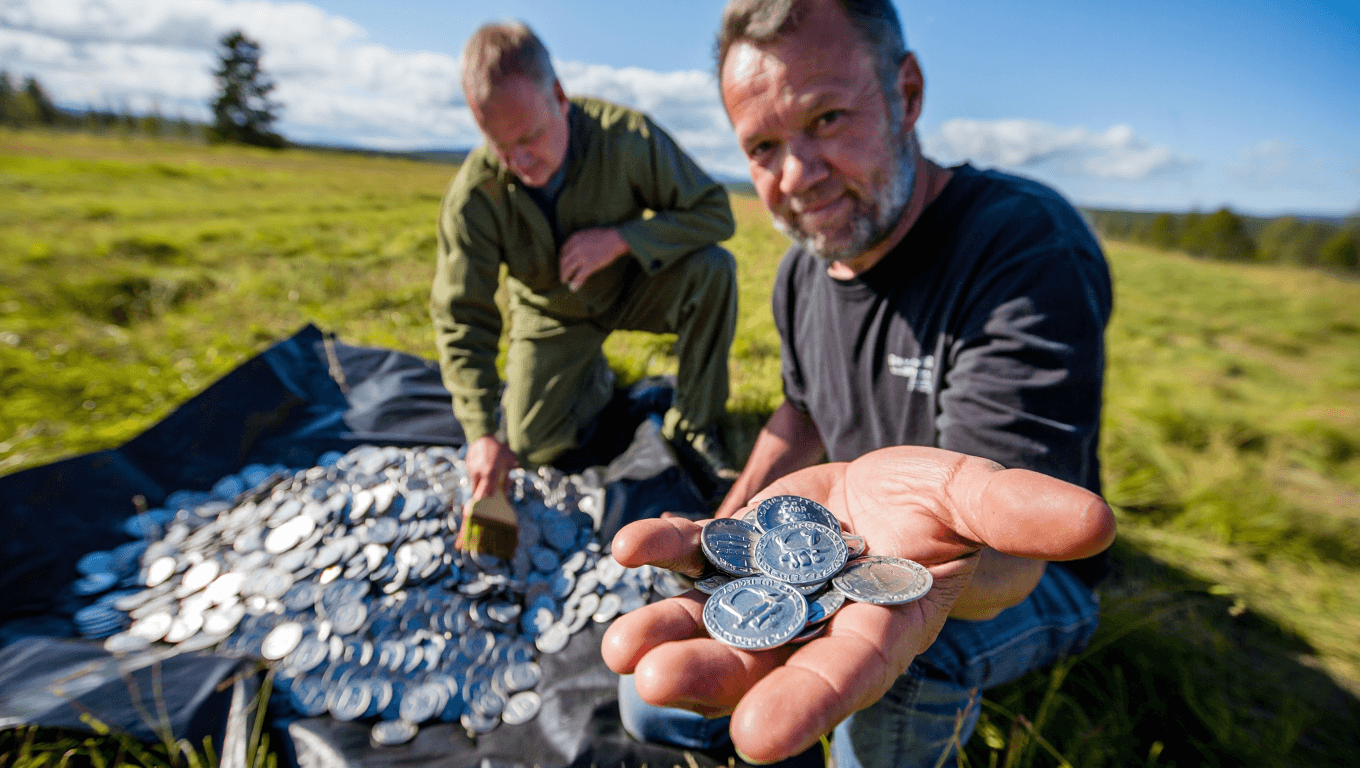 Norway’s Largest-Ever Trove of Viking Age Coins Is ‘Historic Find’ By Metal Detectors