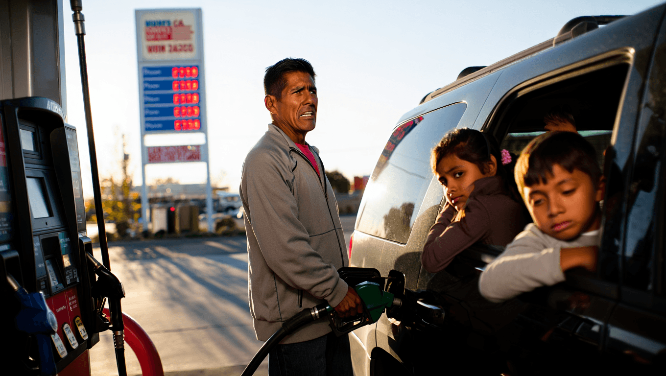 El aumento de precios del combustible impulsa gasto de consumidores en EU