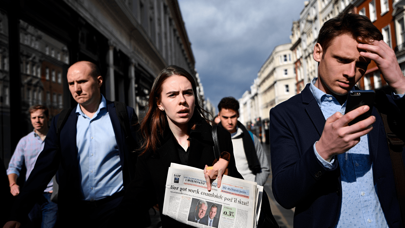 La economía británica registra un crecimiento inesperado del 0.3% en marzo