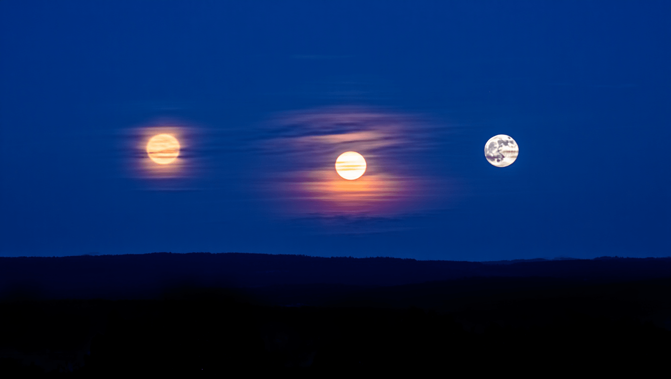 See Our Two Brightest Planets Form a Triple Alignment with the Moon After Sunset