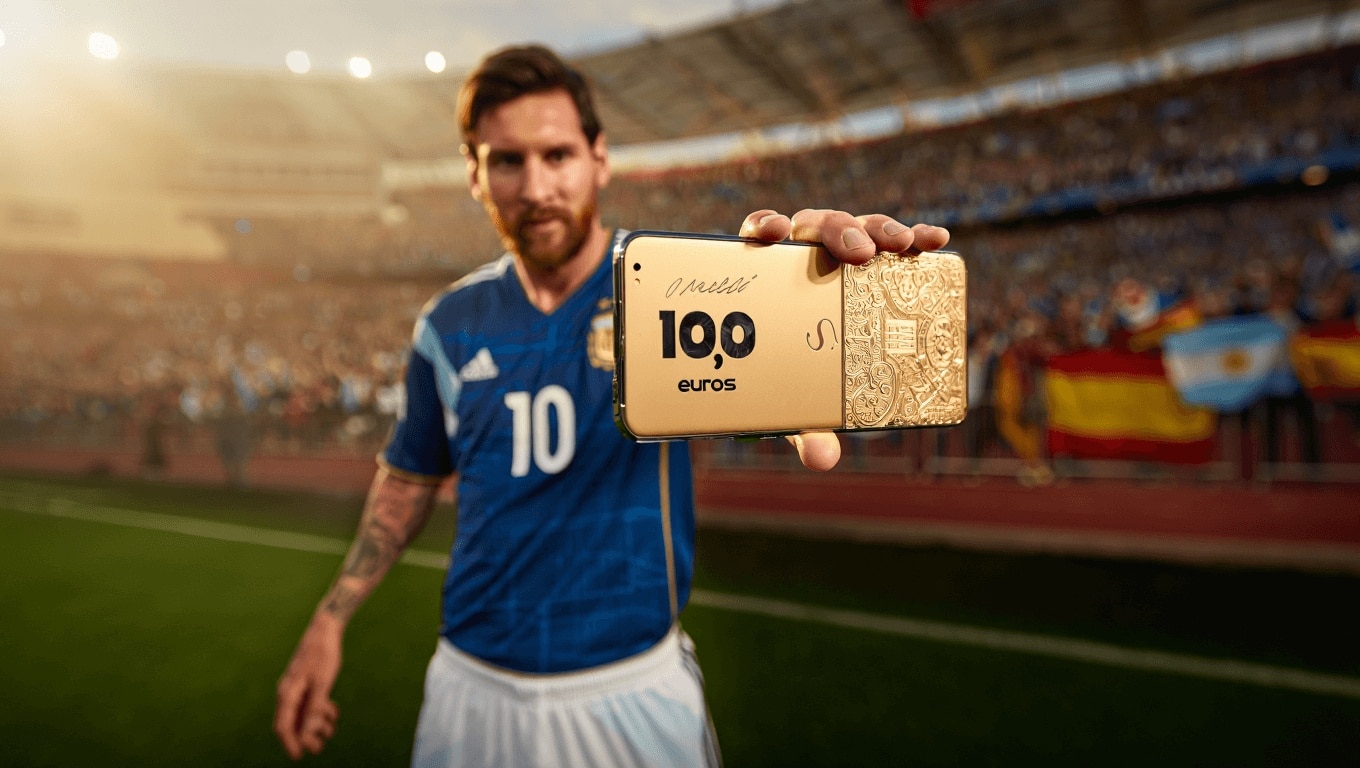 
            Si España gana el Mundial, al menos Argentina tendrá un consuelo: el móvil de Messi por nada menos que 11.400 euros
    
