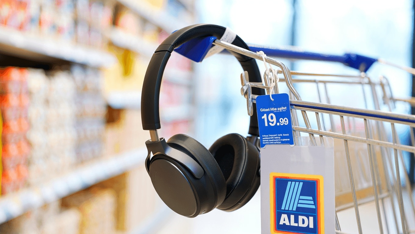 Llegan a Aldi unos cascos inalámbricos con cancelación de ruido ideales para el verano: cuestan 19,99 euros