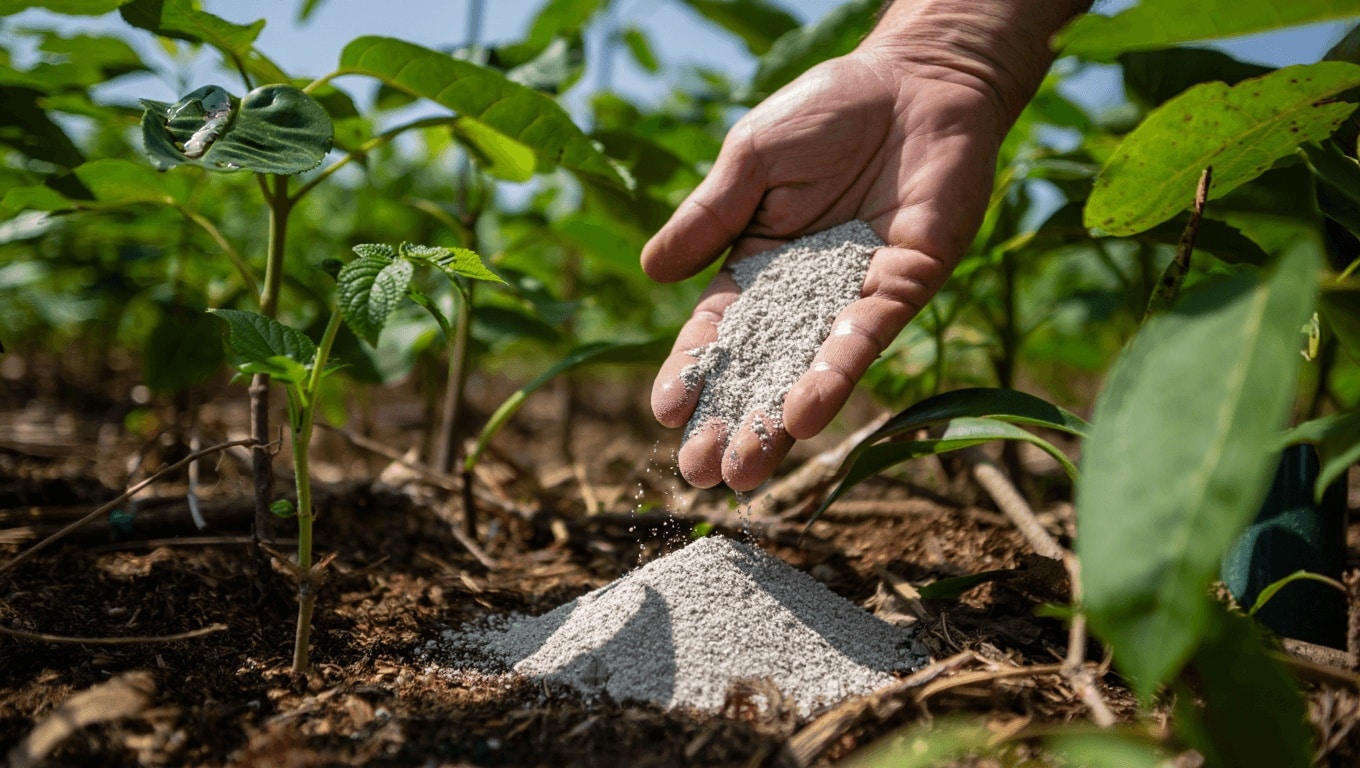 Spreading Crushed Rock on Newly-Planted Forests Boosts Carbon Storing and Nutrients