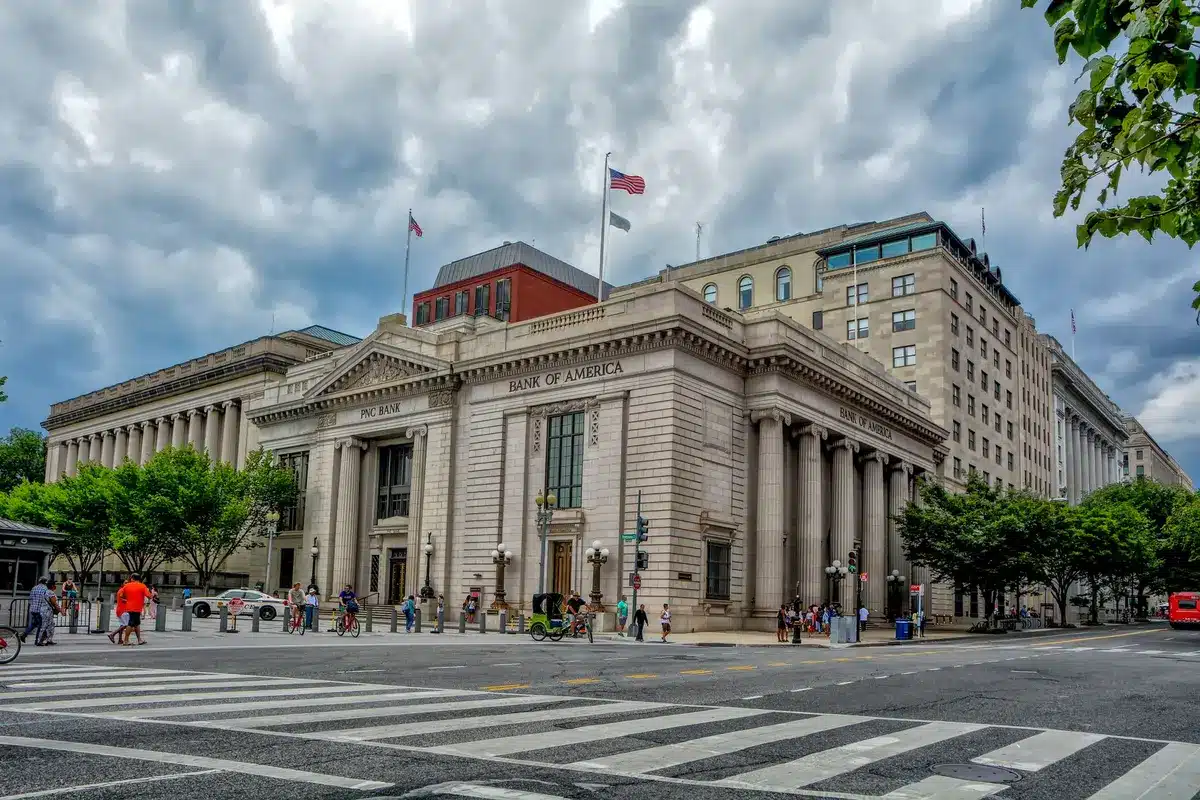 Edificio del Banco Mundial en Washington D.C., sede de las reuniones multilaterales