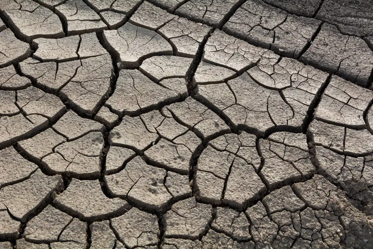 Mapa conceptual mostrando países de América Latina con diferentes niveles de vulnerabilidad a sequías y fenómenos climát