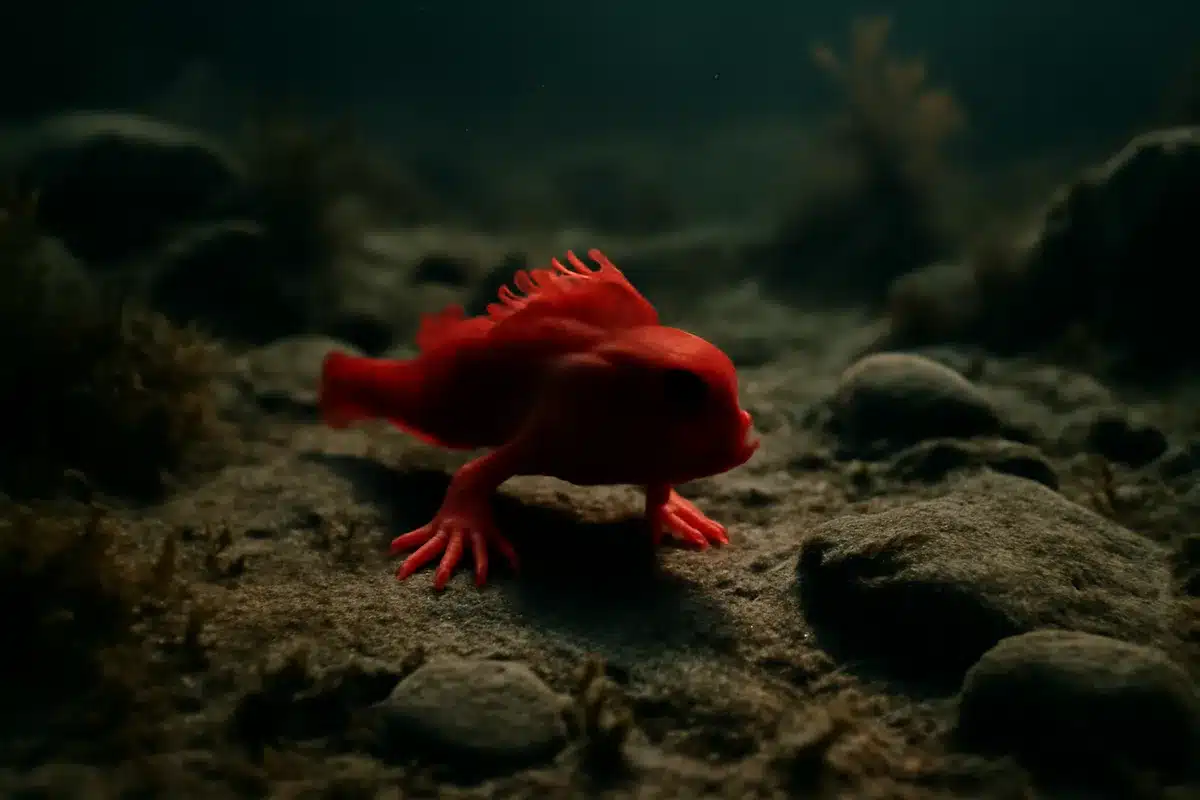 National Geographic alcanza su 18,000ª especie: fotografían al pez mano roja