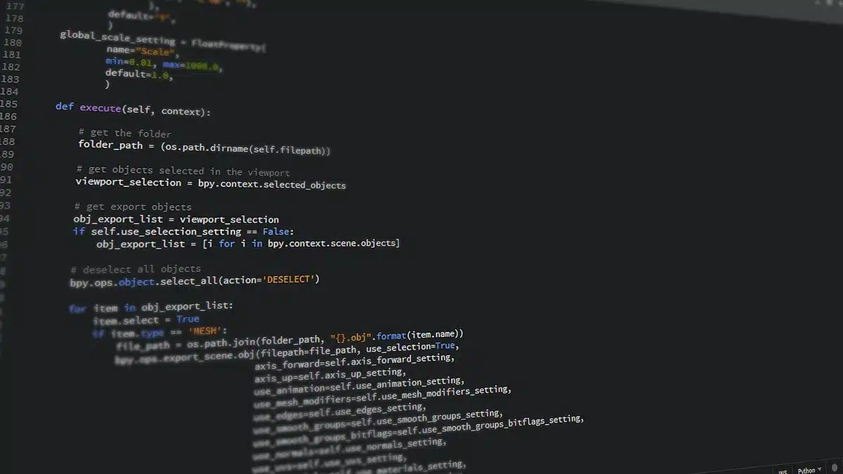 Close-up of IDE code editor interface with AI-generated suggestions highlighted in blue, cursor positioned mid-line, clean modern dark theme