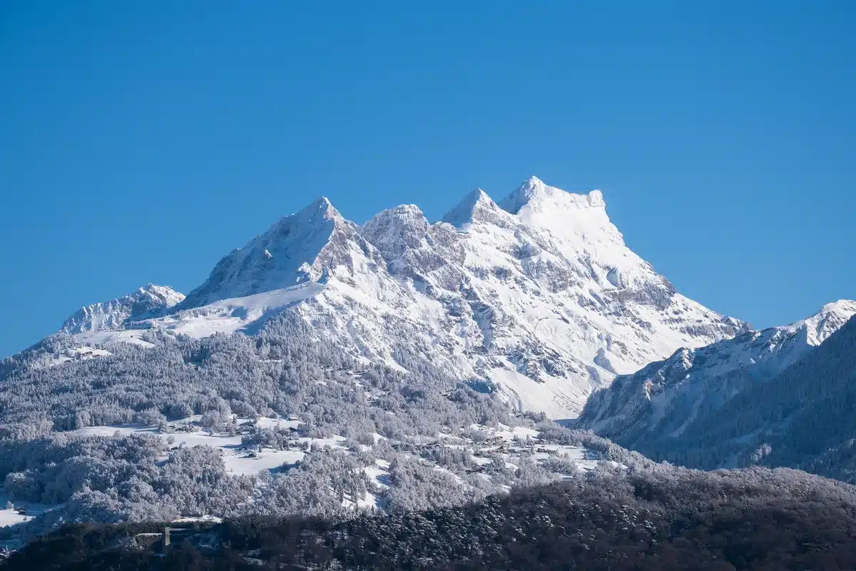 En Suiza usan lana de oveja para cubrir un glaciar; protege casi como lonas