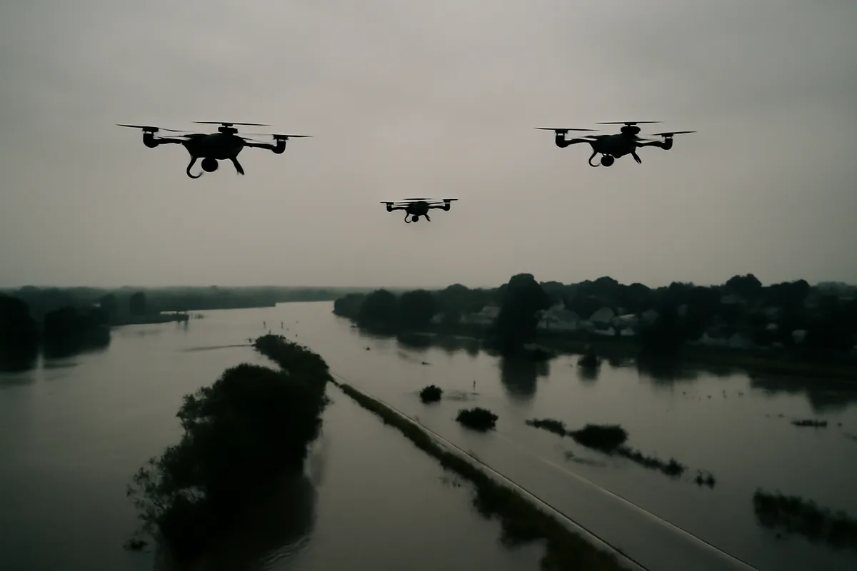 Mozambique logra cero fallecidos con drones coreanos: la peor inundación en décadas