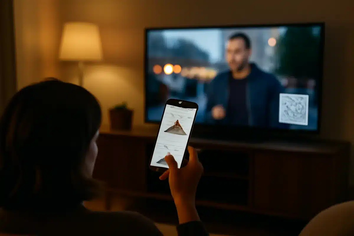 Segunda pantalla en tu celular: cómo escanear QR y comprar en TV