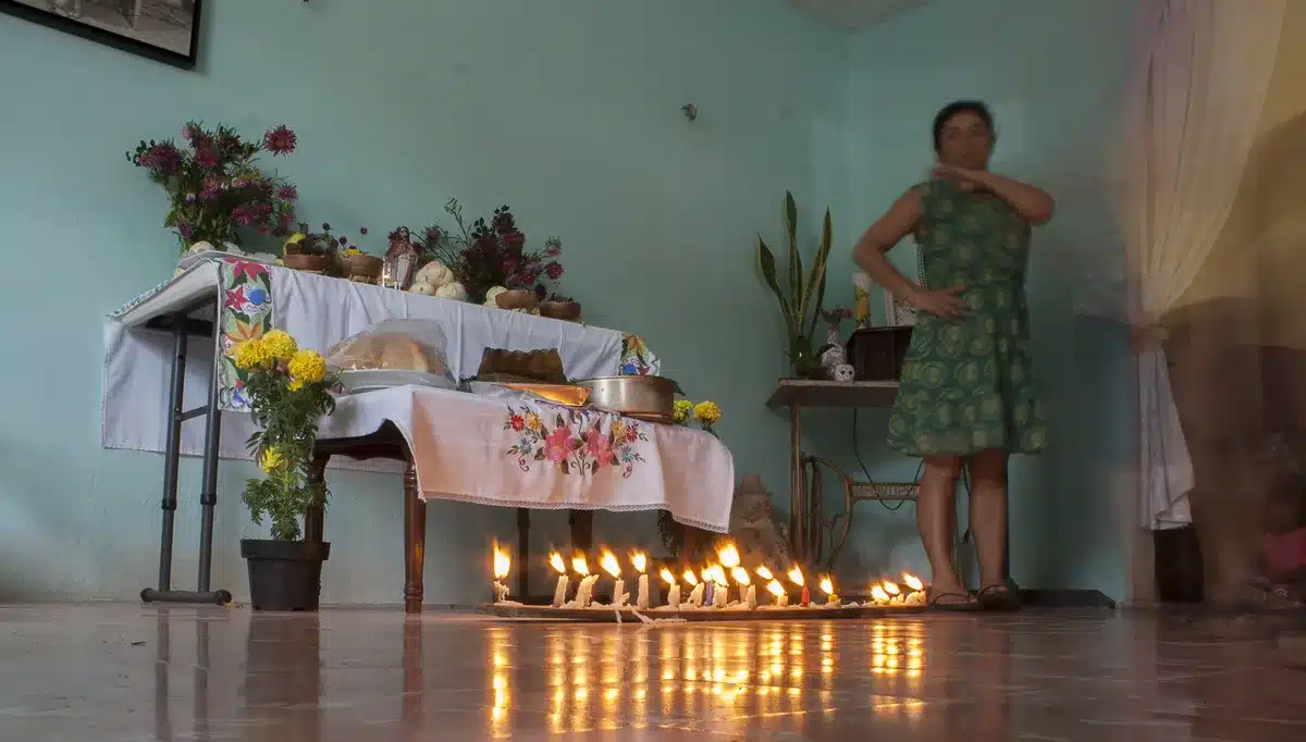 Janal Pixán: altares y tradición maya llenan el Centro Histórico de Campeche