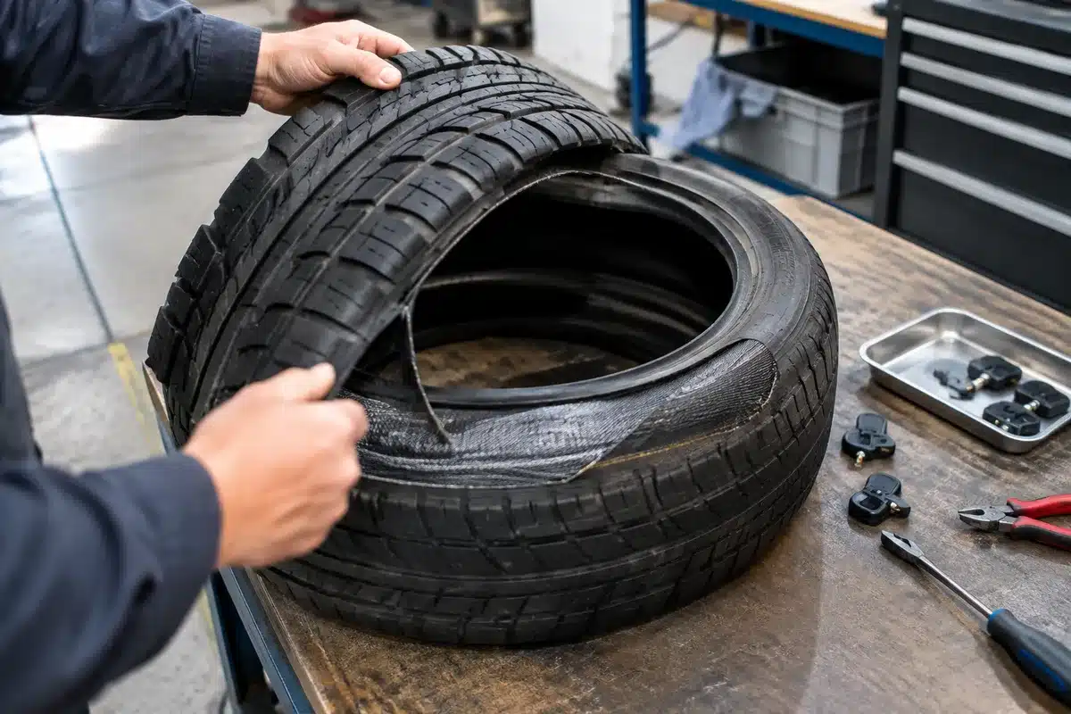Las llantas se tiran completas aunque solo se gaste una parte: diseño modular ECOTIRE